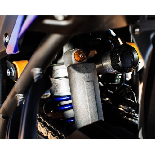 Aluminium piggyback rear shock