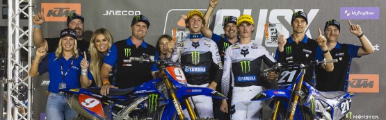 Monster Energy Yamalube Yamaha on the Attack at Shark Park